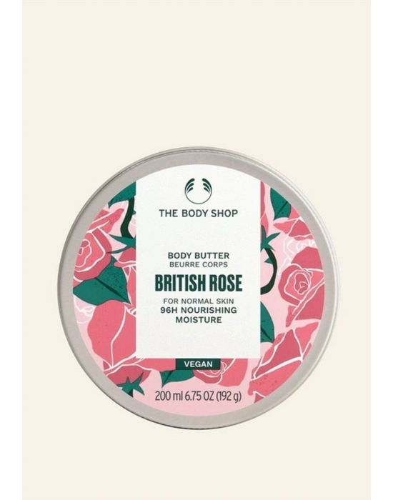 The Body Shop British Rose Body Butter Vücut Nemlendiricisi 200 Ml