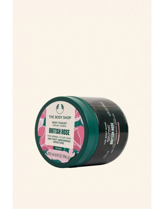 The Body Shop British Rose Body Yogurt 15 Saniyede Emilen Vücut Nemlendiricisi 200 Ml