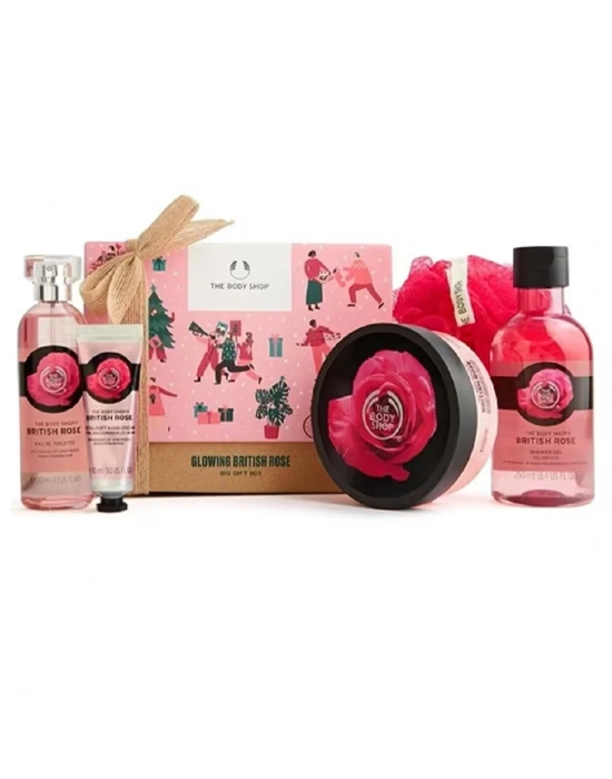 The Body Shop British Rose Ingiliz Gülü 5li Hediye Seti