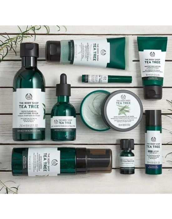 The Body Shop Çay Ağacı 3ü 1 Arada Temizleyici Scrub Maske 125ml