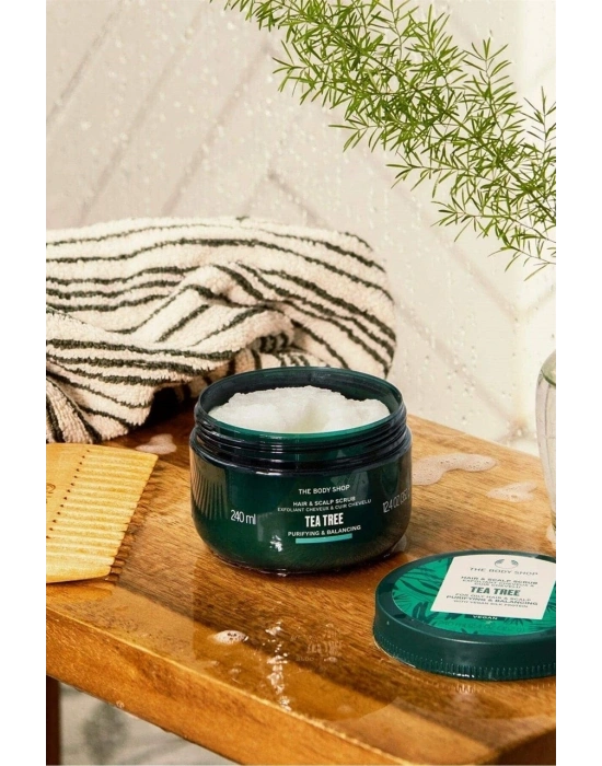 The Body Shop Çay Ağacı Tea Tree Arındırıcı, Dengeleyici Saç Ve Saç Derisi Peeling 240 Ml