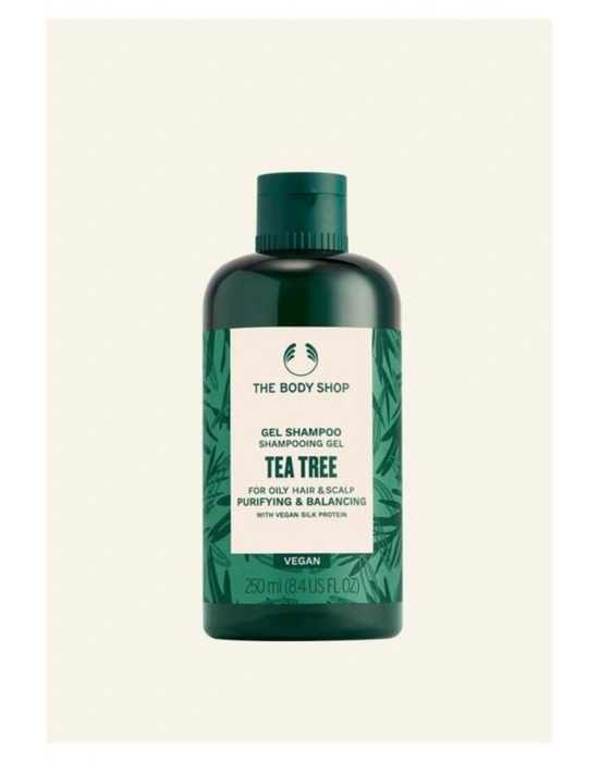 The Body Shop Çay Ağacı Tea Tree Yağlı Saçlara Özel Arındırıcı Ve Dengeleyici Jel Şampuan 250 Ml