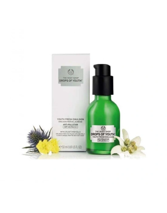 The Body Shop Drops Of Youth Youth Fresh Emulsion Spf 20 Pa+++ 50ml