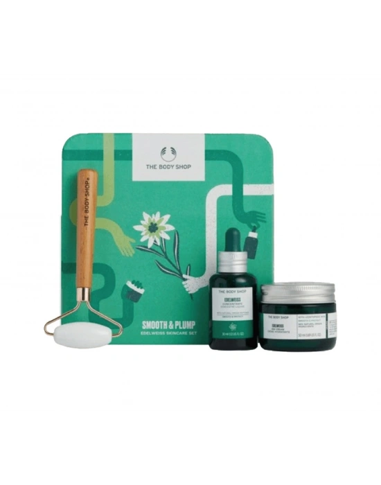 The Body Shop Edelweiss Smooth And Plump 3lü Cilt Bakım Seti