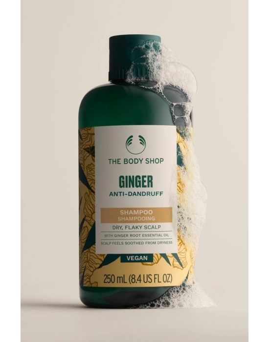 The Body Shop Ginger Zencefilli Kepeğe Karşı Etkili Şampuan 250 Ml Kepekli