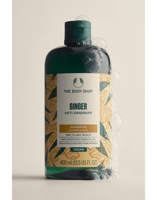 The Body Shop Ginger Zencefilli Kepeğe Karşı Etkili Şampuan 400 Ml Kepekli