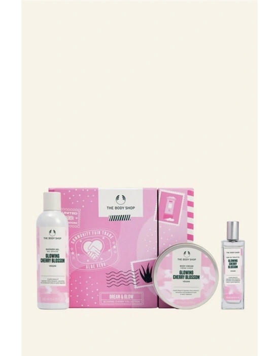 The Body Shop Glowing Cherry Üçlü Hediye Seti