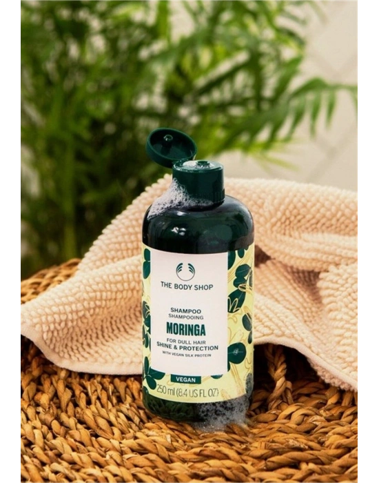 The Body Shop Moringa Işıltı Veren Koruyucu Şampuan 250 Ml Mat