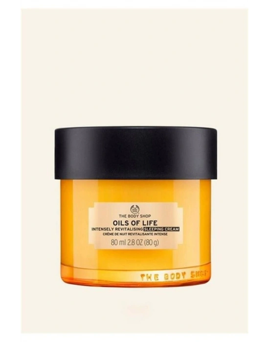 The Body Shop Oils Of Life Yoğun Canlandırıcı Uyku Kremi 80 Ml