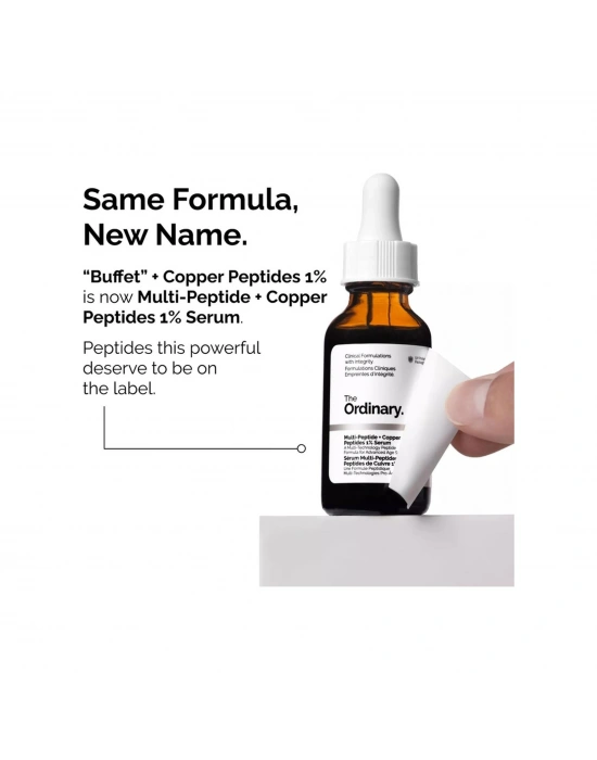 The Ordinary Multi-peptide + Copper Peptides 1% Serum 30ml