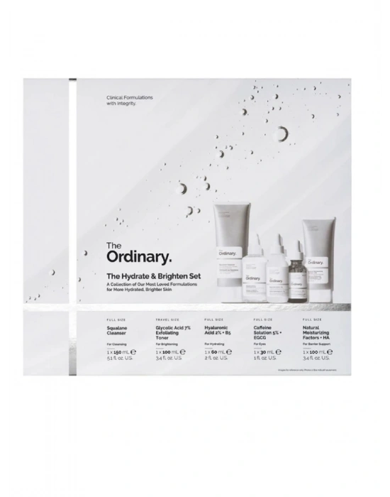 The Ordinary The Hydrate & Brighten Set 5li