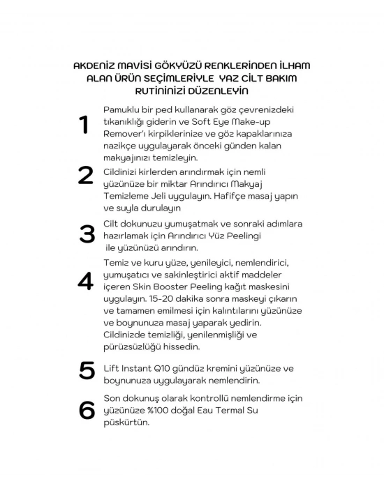 The Summer Blue Altılı Cilt Bakım Seti