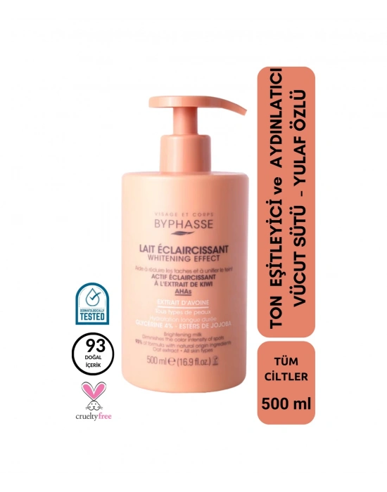 Ton Eşitleyici Ve Aydınlatıcı Vücut Sütü - Yulaf Özlü 500ml