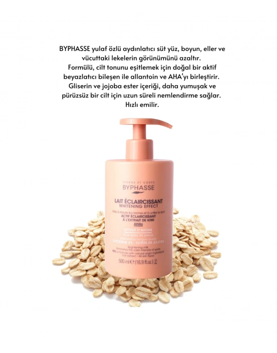 Ton Eşitleyici Ve Aydınlatıcı Vücut Sütü - Yulaf Özlü 500ml