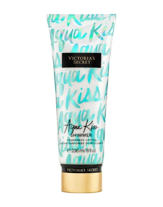Victorias Secret Aqua Kiss Shimmer Işıltı Vücut Losyonu 236 ML