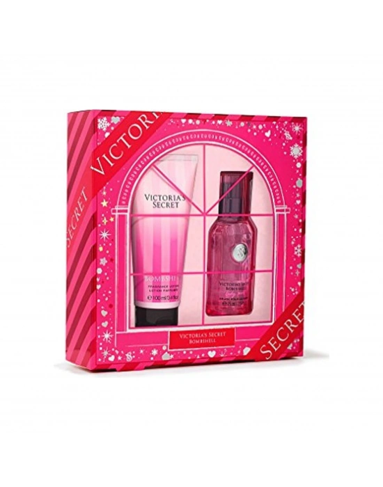 Victorias Secret Bombshell Vücut Spreyi 75 ML + Vücut Losyonu 100 ML