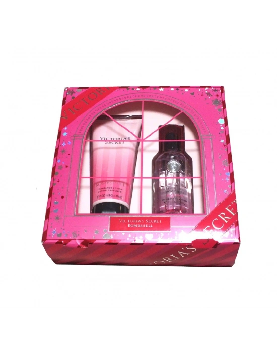 Victorias Secret Bombshell Vücut Spreyi 75 ML + Vücut Losyonu 100 ML