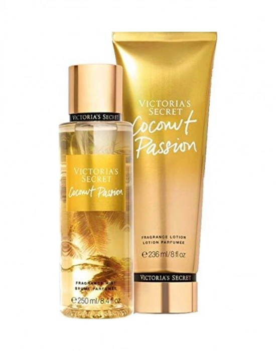 Victorias Secret Coconut Passion Vücut Losyonu 236 ML + Coconut Passion Vücut Spreyi 250 ML