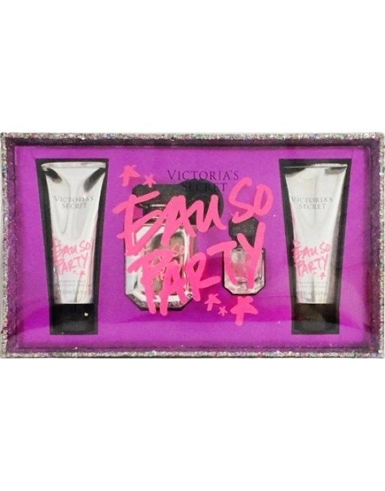Victorias Secret Eau So Party Kadın Parfüm EDP 50 ML + 7 ML + Duş Jeli + Vücut Losyonu