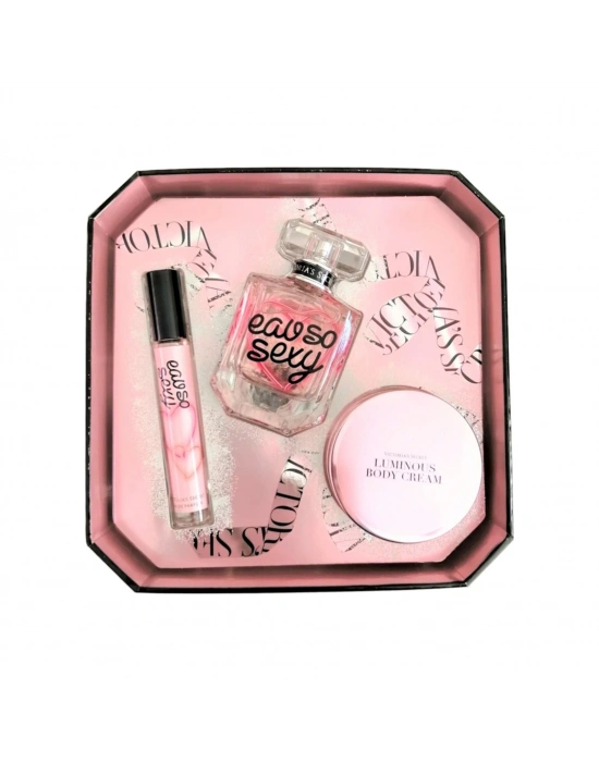 Victorias Secret Eau So Sexy Kadın Parfüm EDP 50 ML + EDP 7 ML + Vücut Kremi 85 G