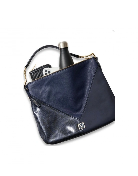 Victorias Secret Kadın Gece Mavisi Hobo Çanta Lacivert