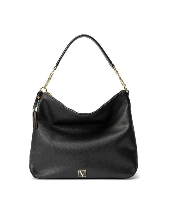 Victorias Secret Kadın Siyah Hobo Çanta Siyah