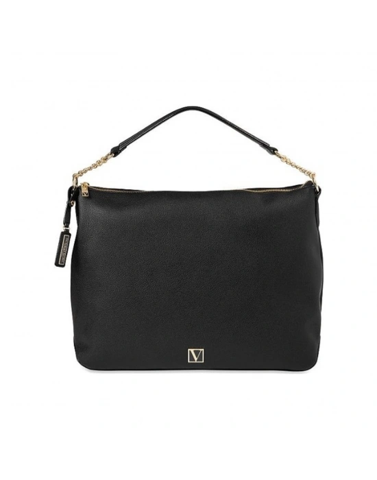 Victorias Secret Kadın Siyah Hobo Çanta Siyah