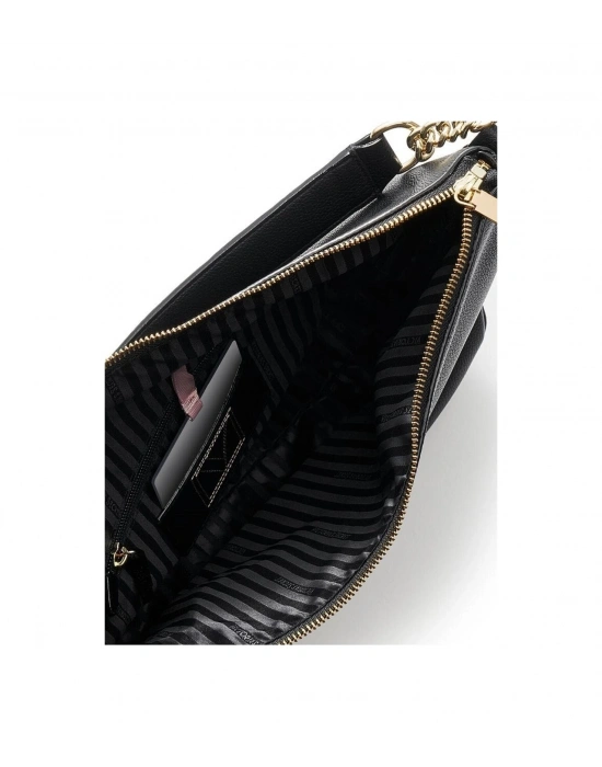 Victorias Secret Kadın Siyah Hobo Çanta Siyah