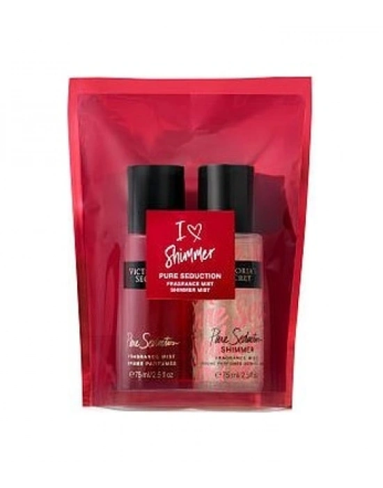 Victorias Secret Pure Seduction + Shimmer Vücut Spreyi 75 ML x 2
