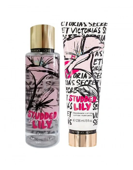 Victorias Secret Studded Lily Vücut Losyonu 236 ML + Studded Lily Vücut Spreyi 250 ML