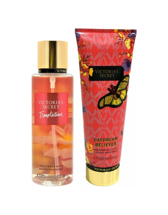 Victorias Secret Temptation & Day Dream Believer Vücut Losyonu Ve Spreyi 2li Set