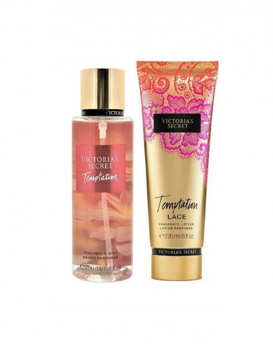 Victorias Secret Temptation Lace Vücut Losyonu 236 ML + Temptation Vücut Spreyi 250 ML