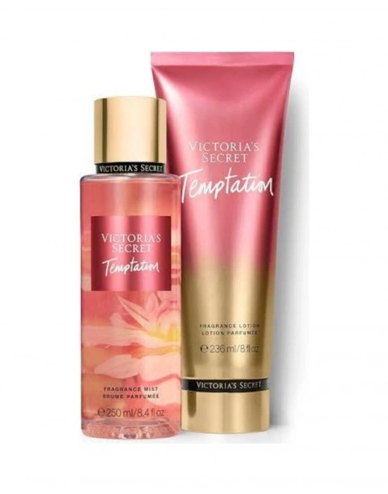 Victorias Secret Temptation Vücut Losyonu 236 ML + Temptation Vücut Spreyi 250 ML