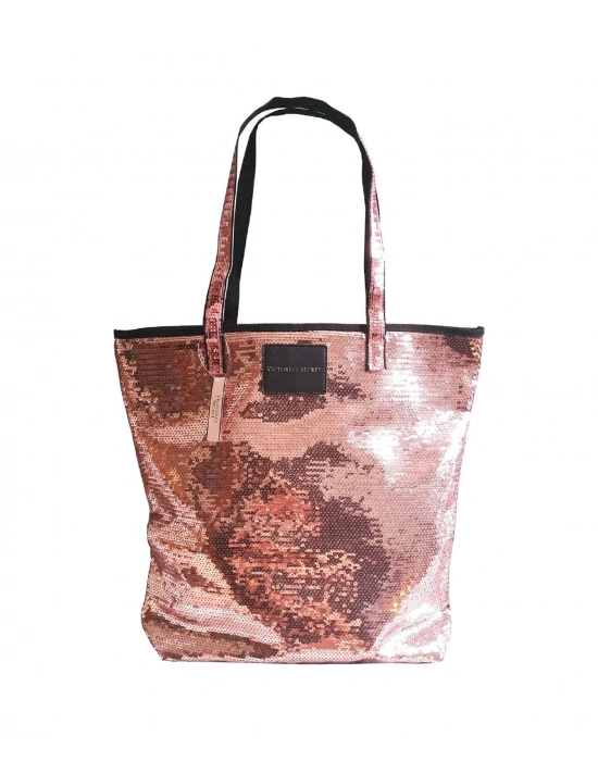 Victorias Secret Vs Pembe Full Payet Tote Çanta Pembe