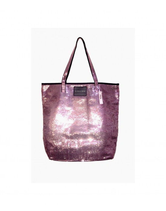 Victorias Secret Vs Pembe Full Payet Tote Çanta Pembe