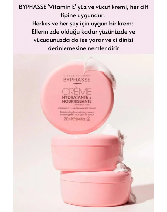 Vitamin-e Nemlendirici Krem Yüz ,vücut Ve Eller Için 250ml