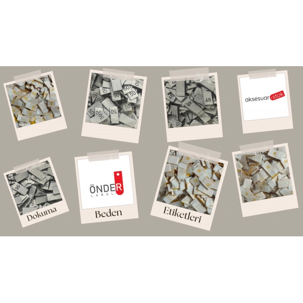 Dokuma Etiket / Woven Label / Тканая Этикетка