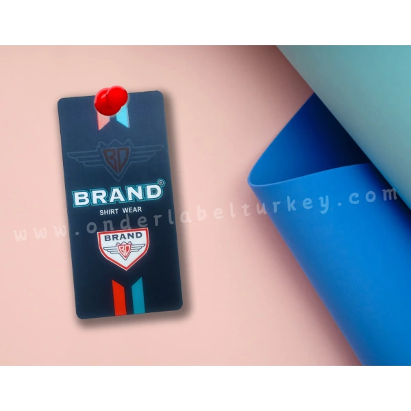 Karton Etiket / Hang-Tag Label / Картонная Этикетка