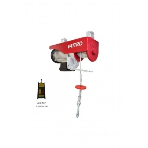 VATTRO 400-800 ELEKTRİKLİ VİNÇ UZAKTAN KUMANDALI