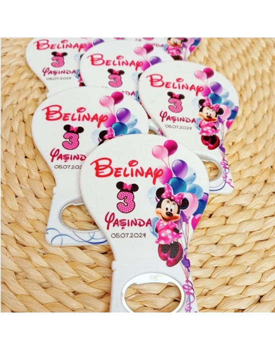 Baskıcı Amca Minnie Mouse Balon Açacak