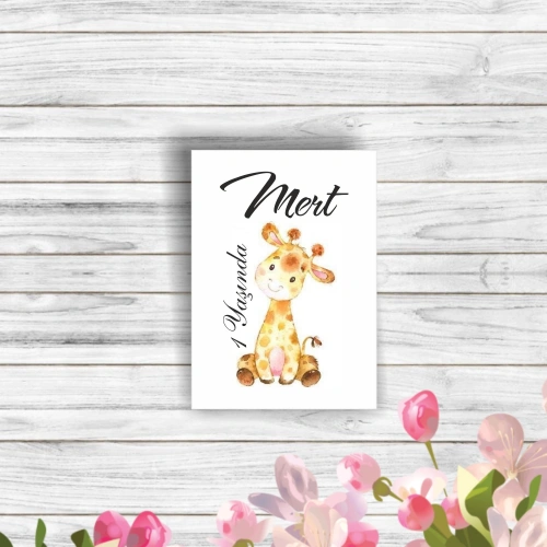 Baskıcıamca Bebek, Doğum,Doğum Günü,Özel Gün Magnet