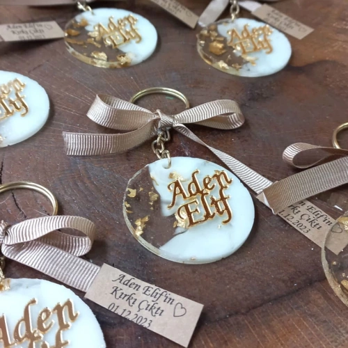 Baskıcı Amca Epoksi Anhtarlık