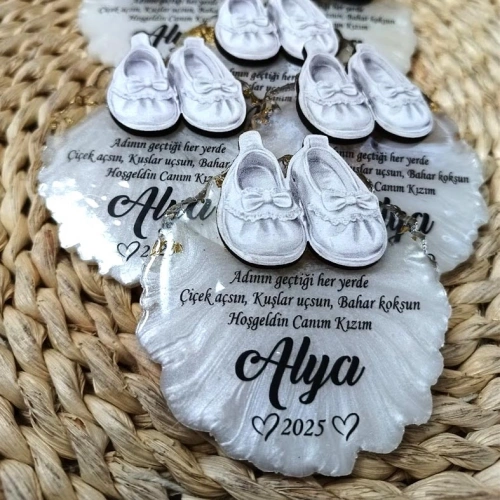 Bebek Ayakkabı Epoksi Magnet