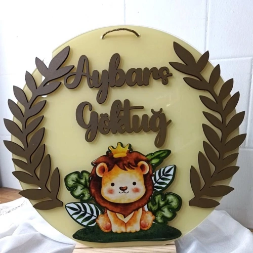 Burçak Temalı Kapı Süsü