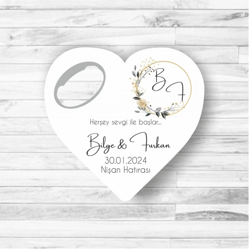 Çiçek  Temalı Kalp Açacak