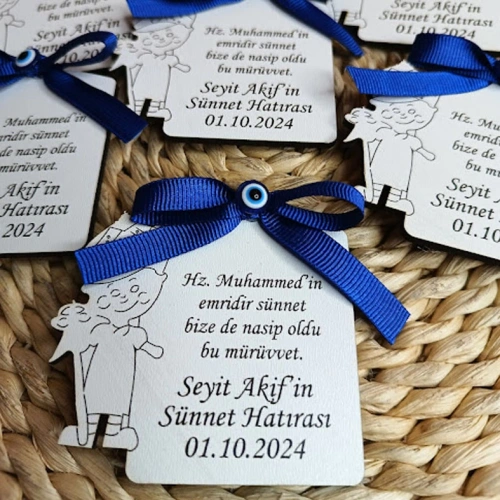 Baskıcı Amca Ahşap Sünnet Süslemeli Magnet