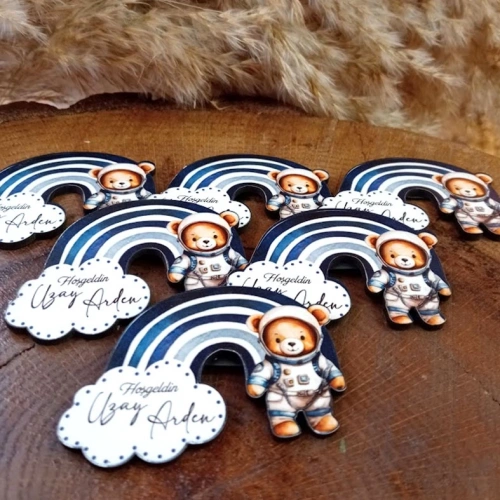 Baskıcı Amca Uzay Figürlü Magnet