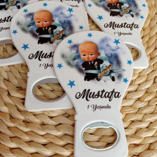 Baskıcı Amca Patron Bebek Açacak Magnet