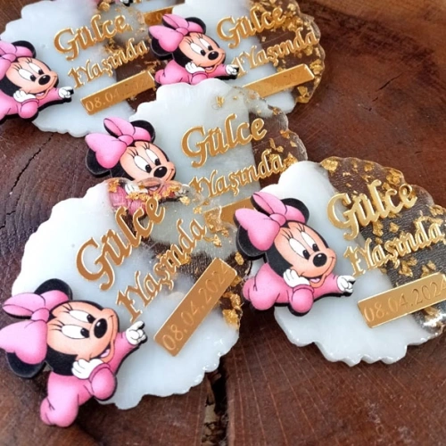 Baskıcı Amca Mickey Mouse Epoksi Magnet