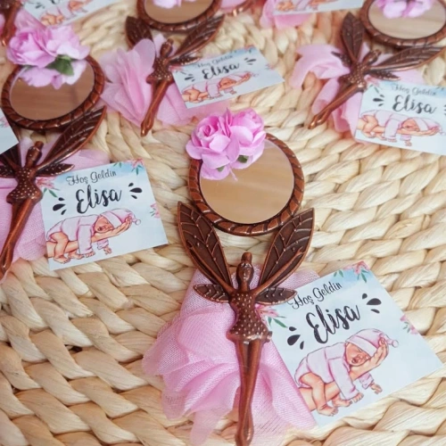 Baskıcı Amca Bronz Peri Ayna Süslemeli Magnet